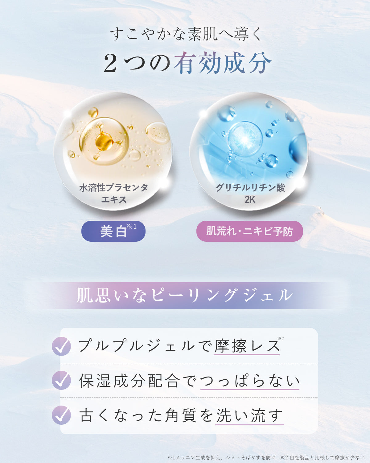 美白 ピーリング